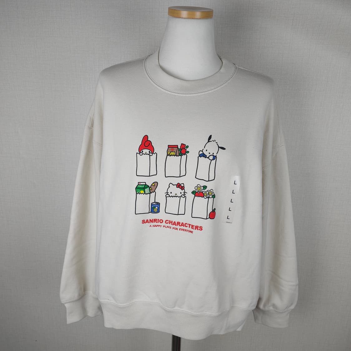 유니클로 맨투맨 여성L사이즈 새제품  상품이미지1