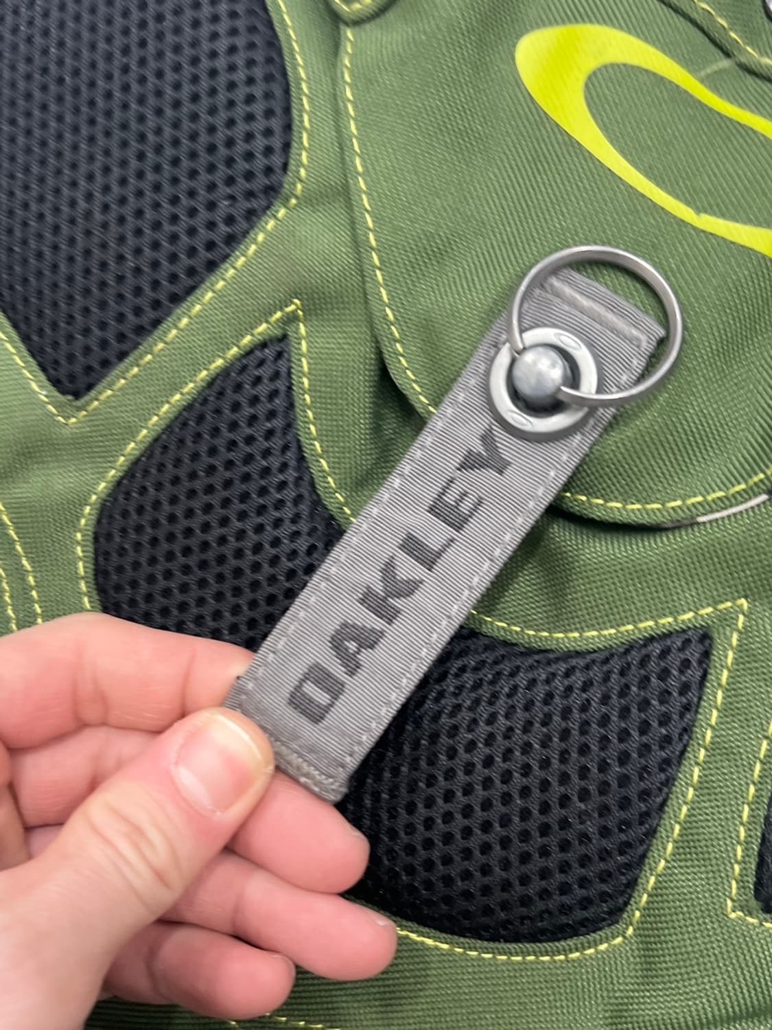 00s 오클리 리코드 핀 카키 Y2K 빈티지 백팩 상품이미지3