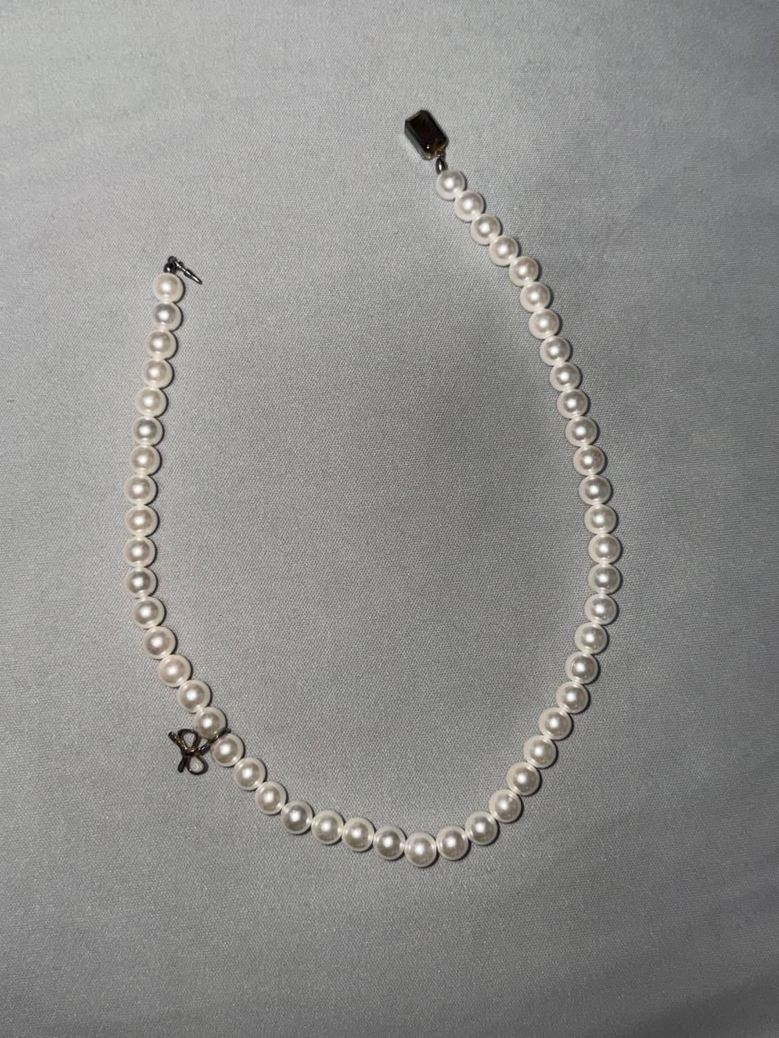 넘버링 진주 목걸이 상품이미지2
