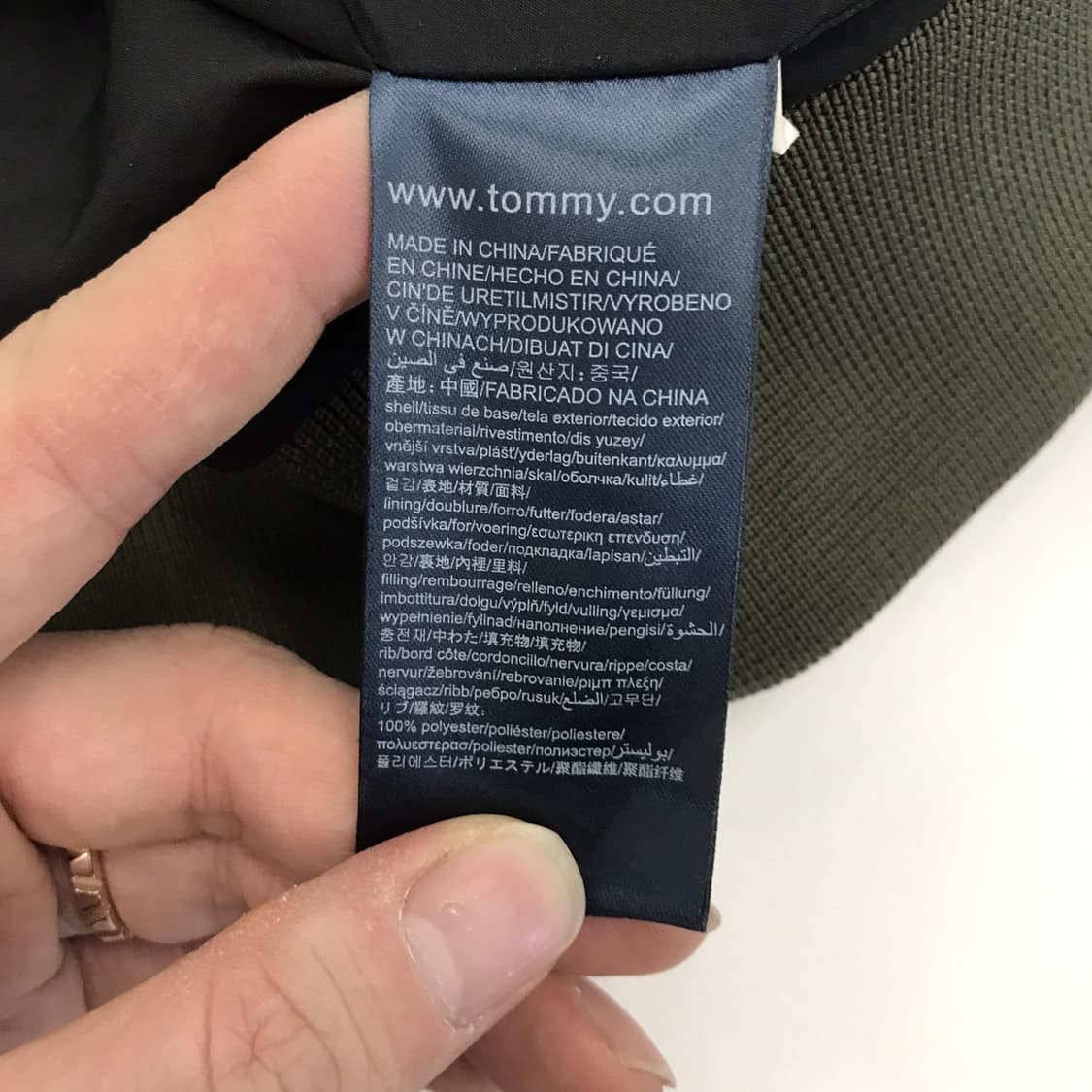 타미힐피거 퀼팅 패딩점퍼 [여성S] 상품이미지6