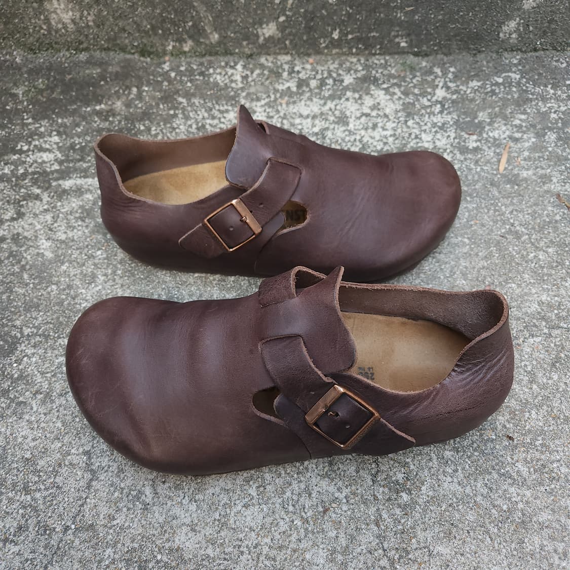 [39] 버켄스탁 버스턴 천연 오일드 가죽 닥크브라운 (250~255) 상품이미지3