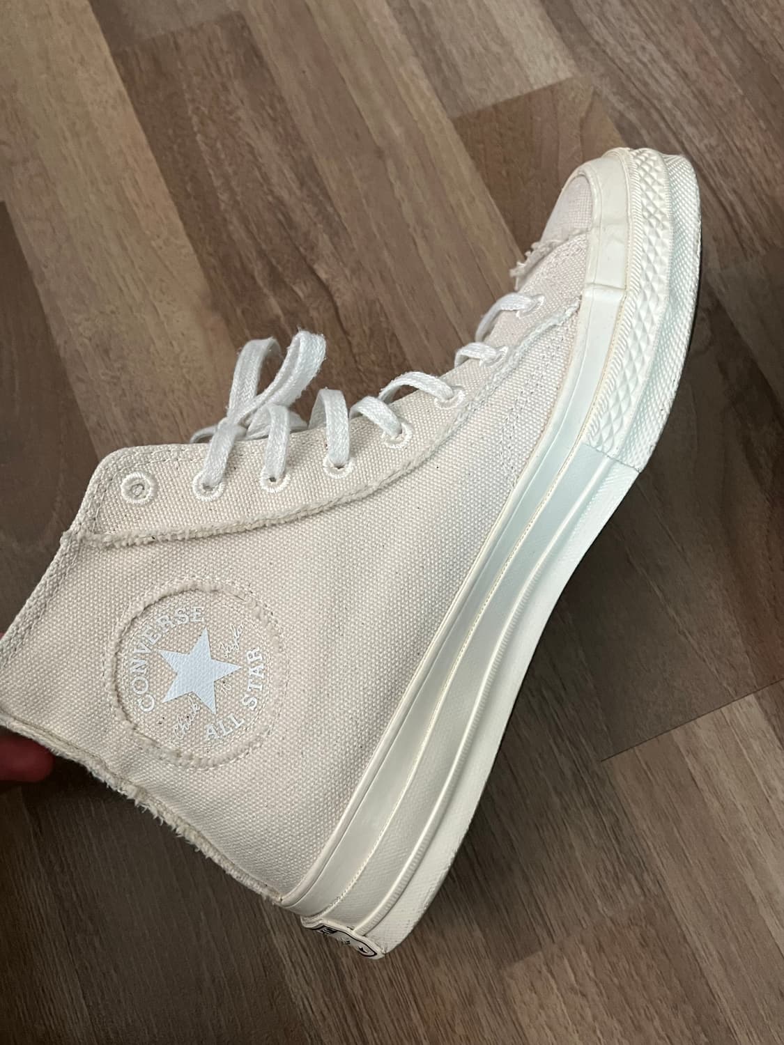 (250)컨버스 척 70 하이 리뉴 코튼 에그렛 상품이미지4