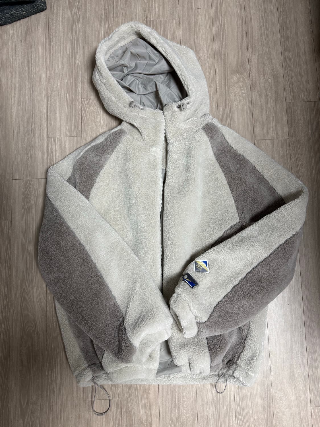 자라 뽀글이 후드 S 상품이미지1