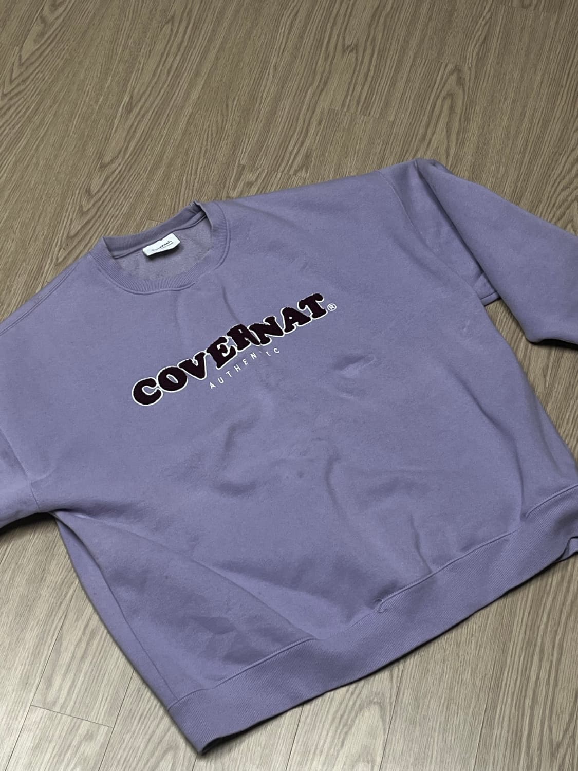 커버낫 기모 맨투맨 상품이미지2