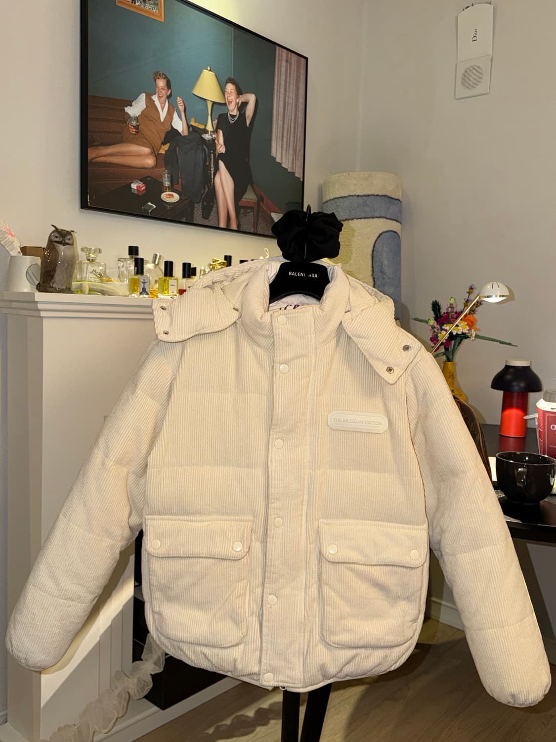 뮤지엄 비지터X마뗑킴 패딩/ The museum visitor 상품이미지4