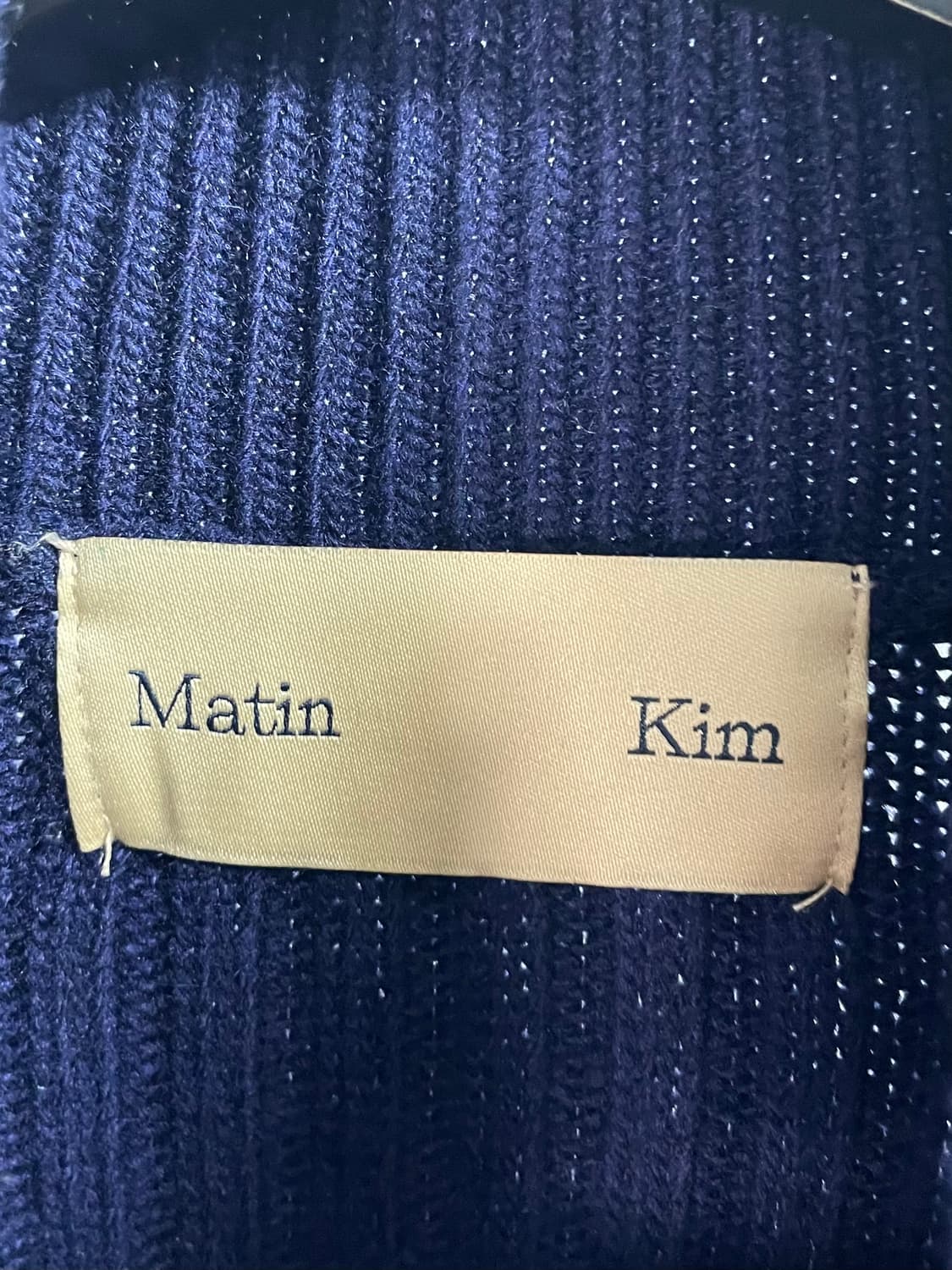  마뗑킴 투웨이 헤비 울 니트집업 (on.393)   상품이미지4