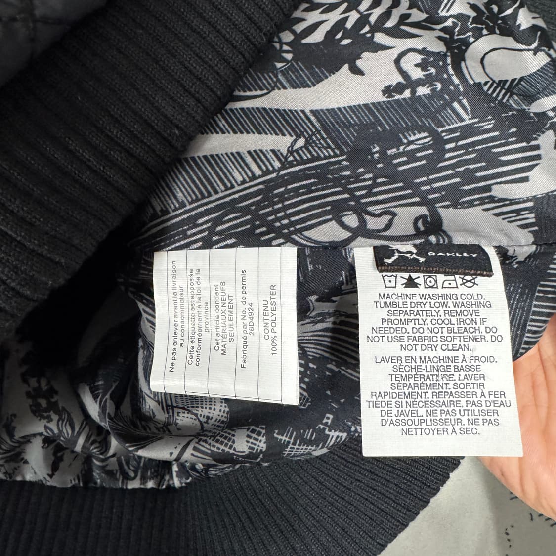 오클리 여성 퀄팅자켓 S사이즈 상품이미지4