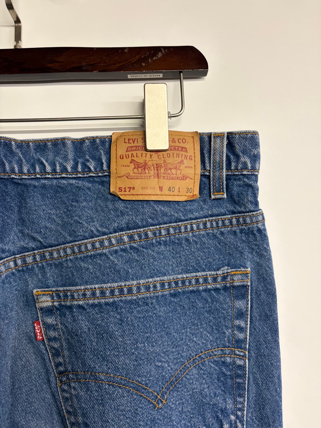 38-29” 리바이스 517 USA 98s 상품이미지3