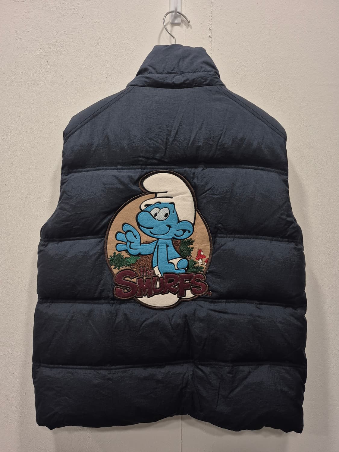 홀 하우스 더 스머프 덕다운 패딩 조끼 남성 105사이즈 상품이미지3
