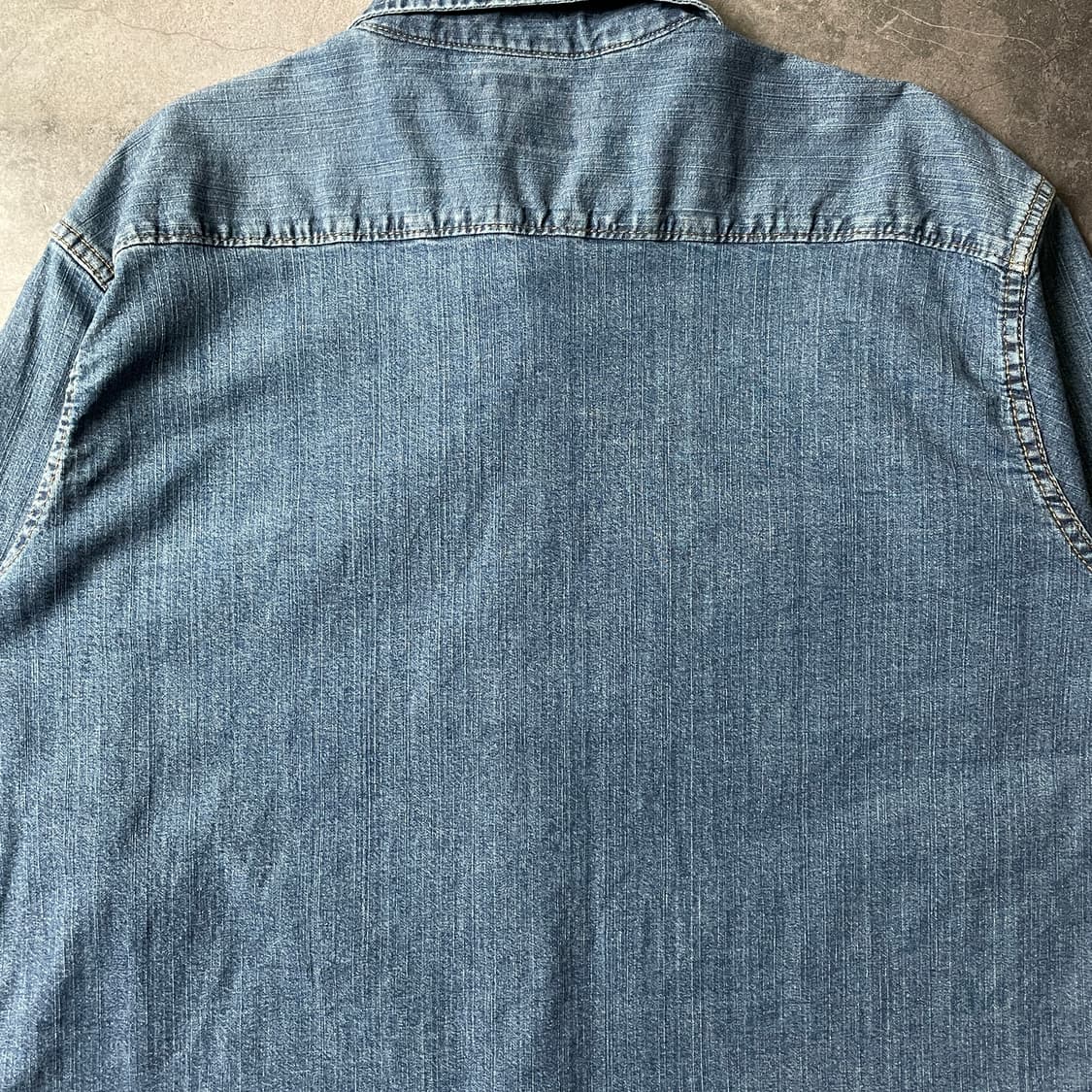 WRANGLER 랭글러 빈티지 플랩포켓 데님 셔츠 A00606 상품이미지8