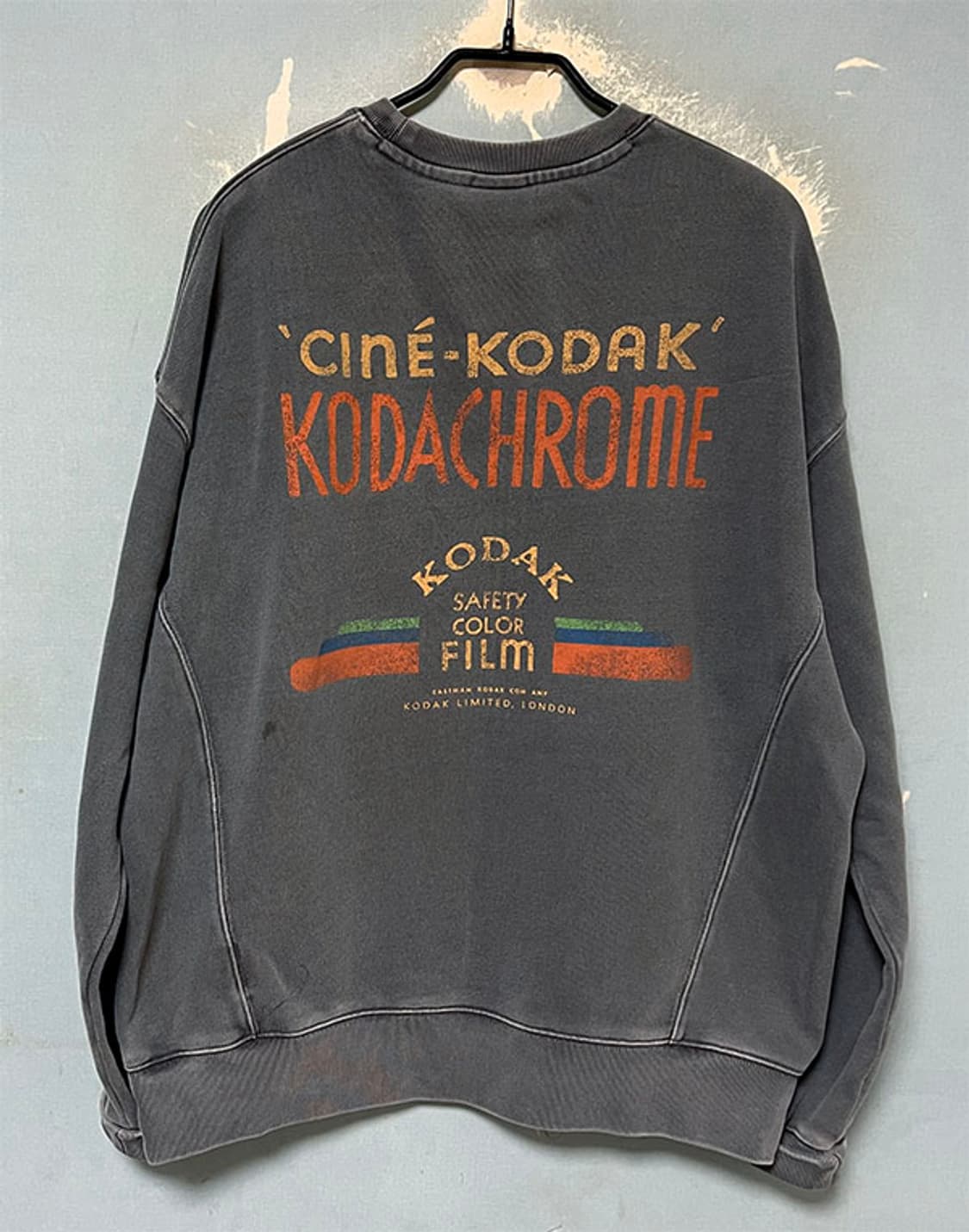 KODAK 코닥 남자 맨투맨 피그먼트 추동복 95-100 상품이미지2