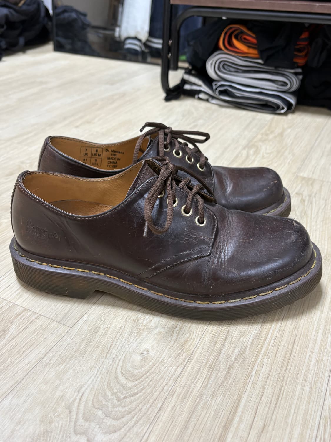 Dr Martens 1561  Brown 상품이미지3
