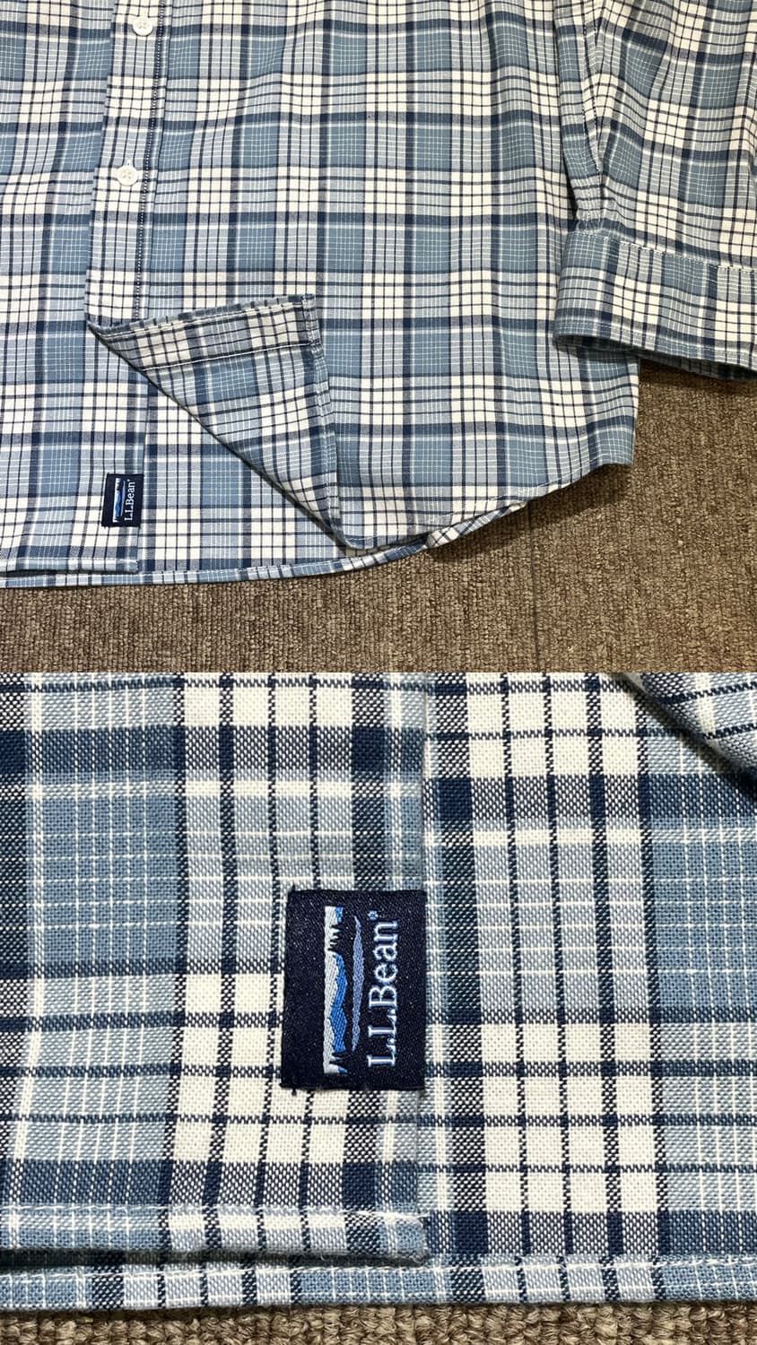 (L) L.L.Bean 엘엘빈 체크 셔츠 상품이미지9