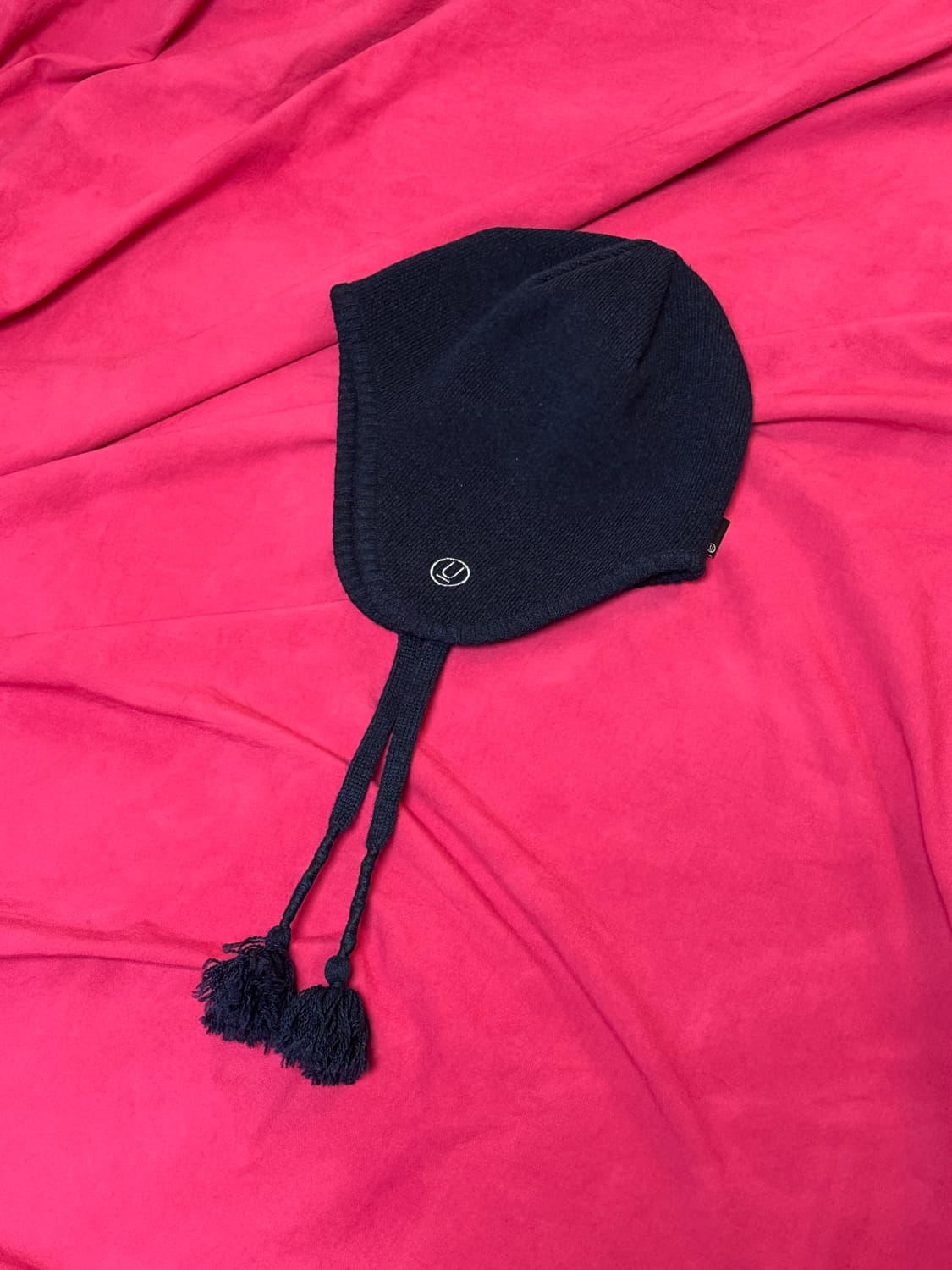 언더커버 울 니트 캡 네이비 상품이미지6