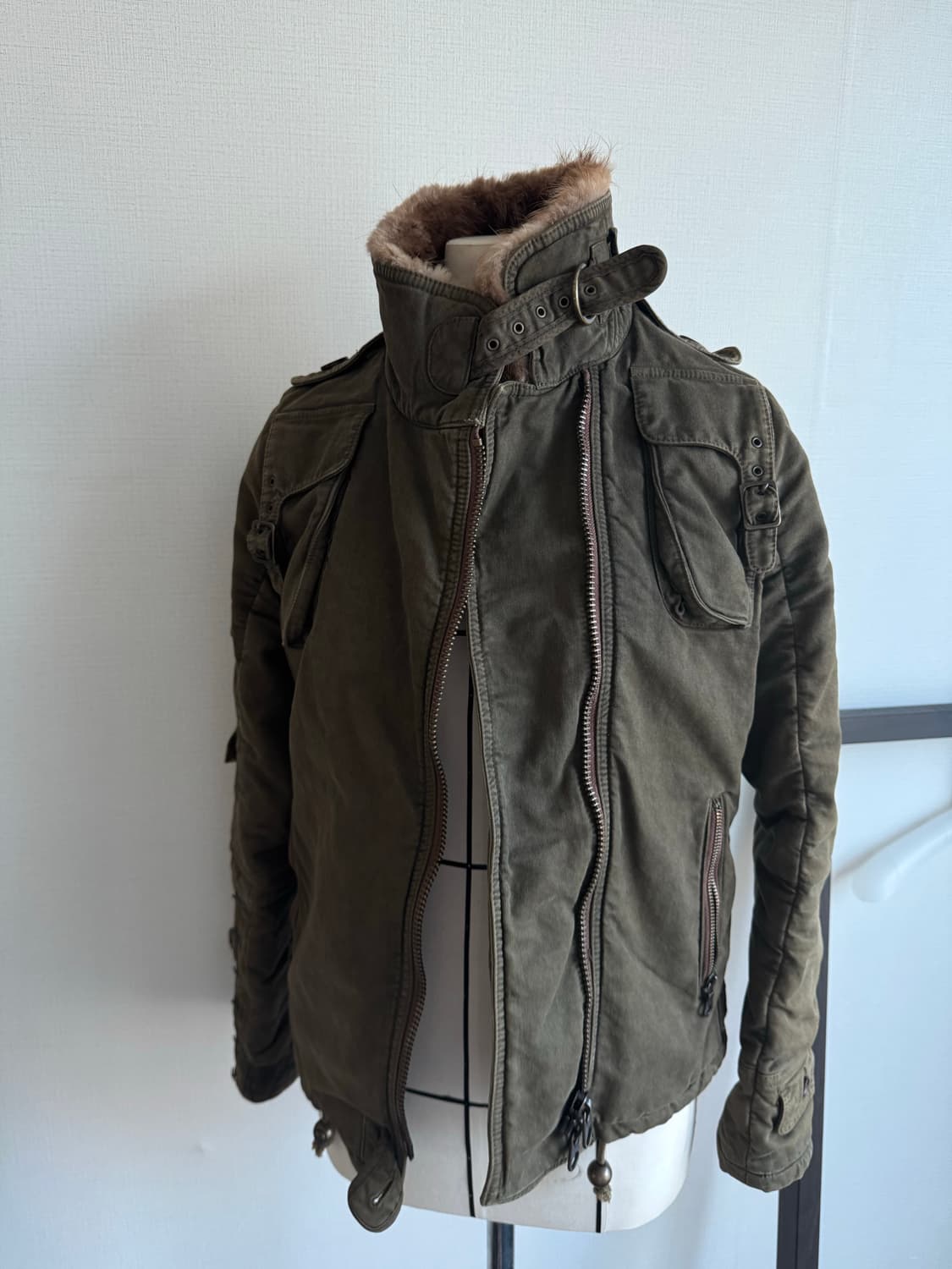 “Share Spirit” Archive Fur jacket 상품이미지3