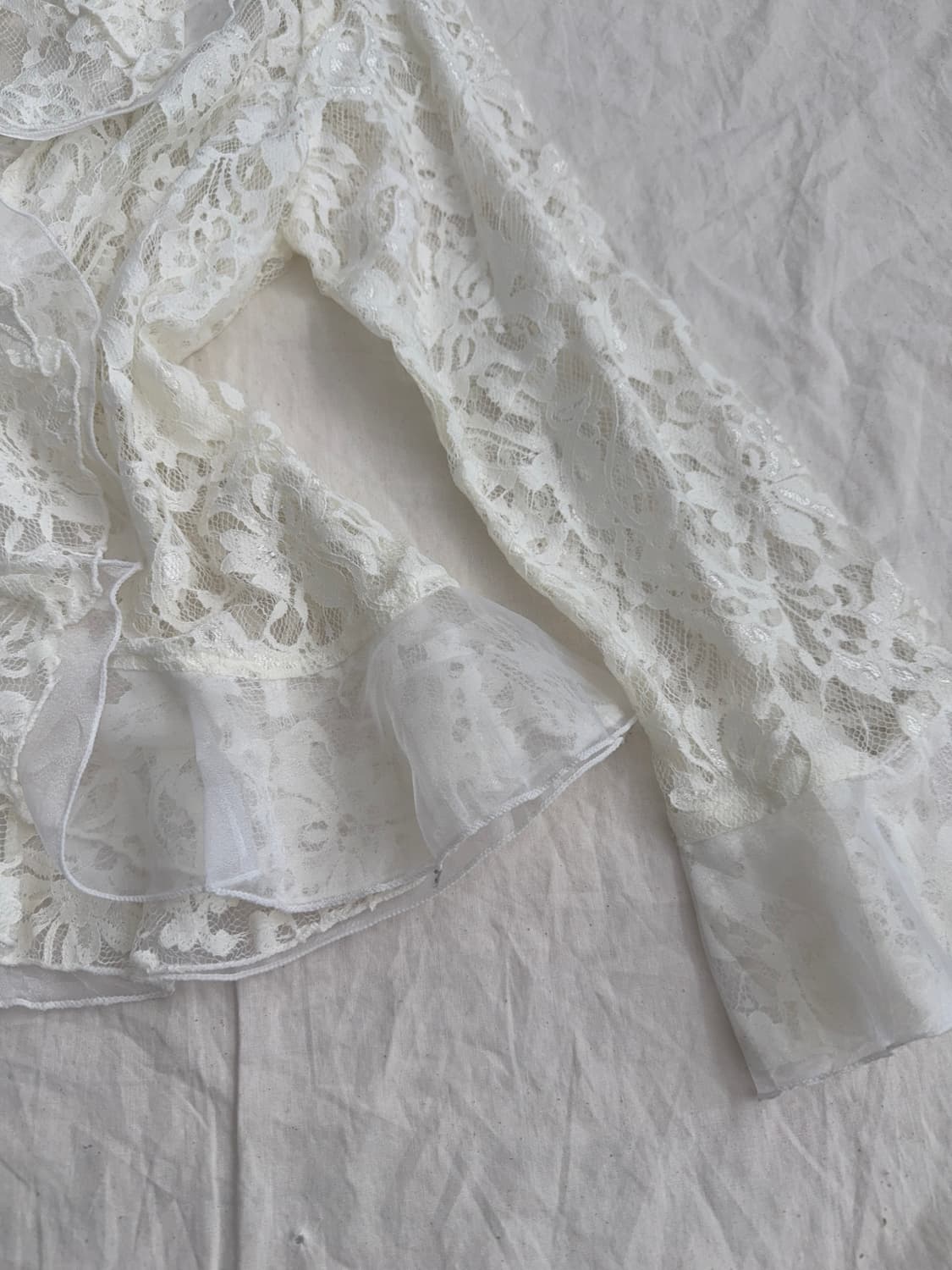 아이보리 페어리 레이스 가디건  상품이미지4