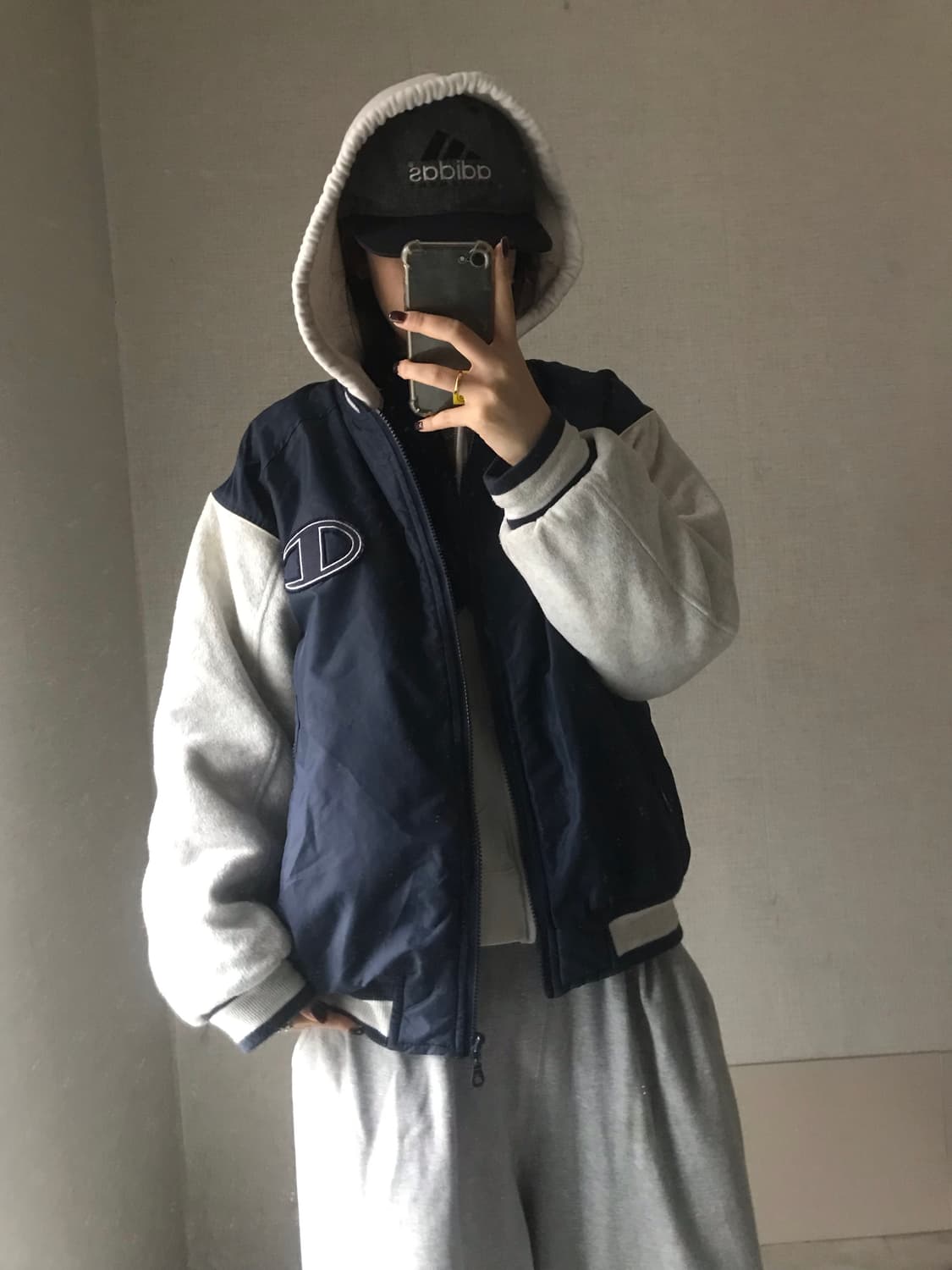 챔피온USA 나그랑 누빔 패딩 상품이미지1