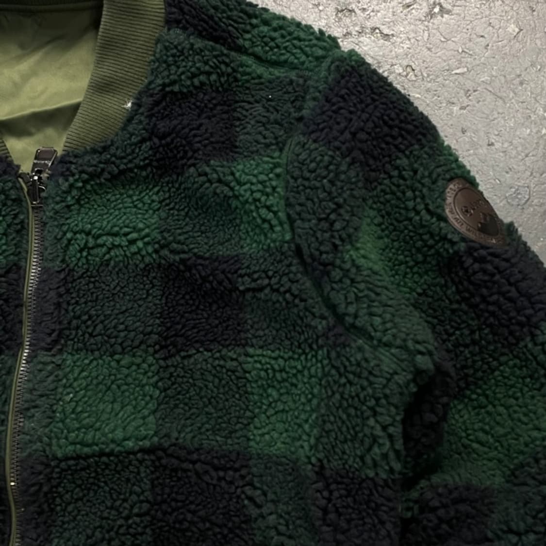 105 지프 리버시블 MA-1 항공점퍼 후리스 상품이미지4