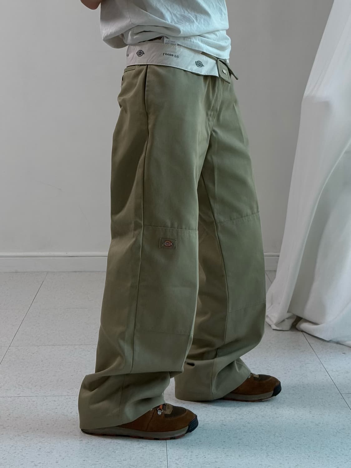 디키즈 베이지 루즈핏 팬츠 상품이미지2