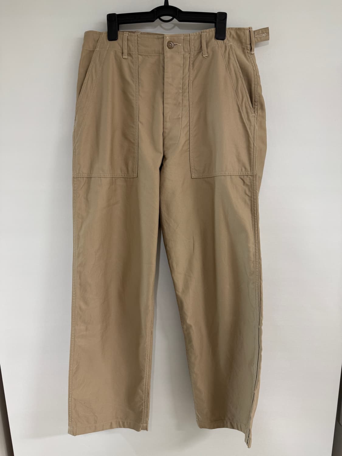 캡틴선샤인 베이커 팬츠 카키베이지 컬러 32 사이즈 판매 상품이미지1