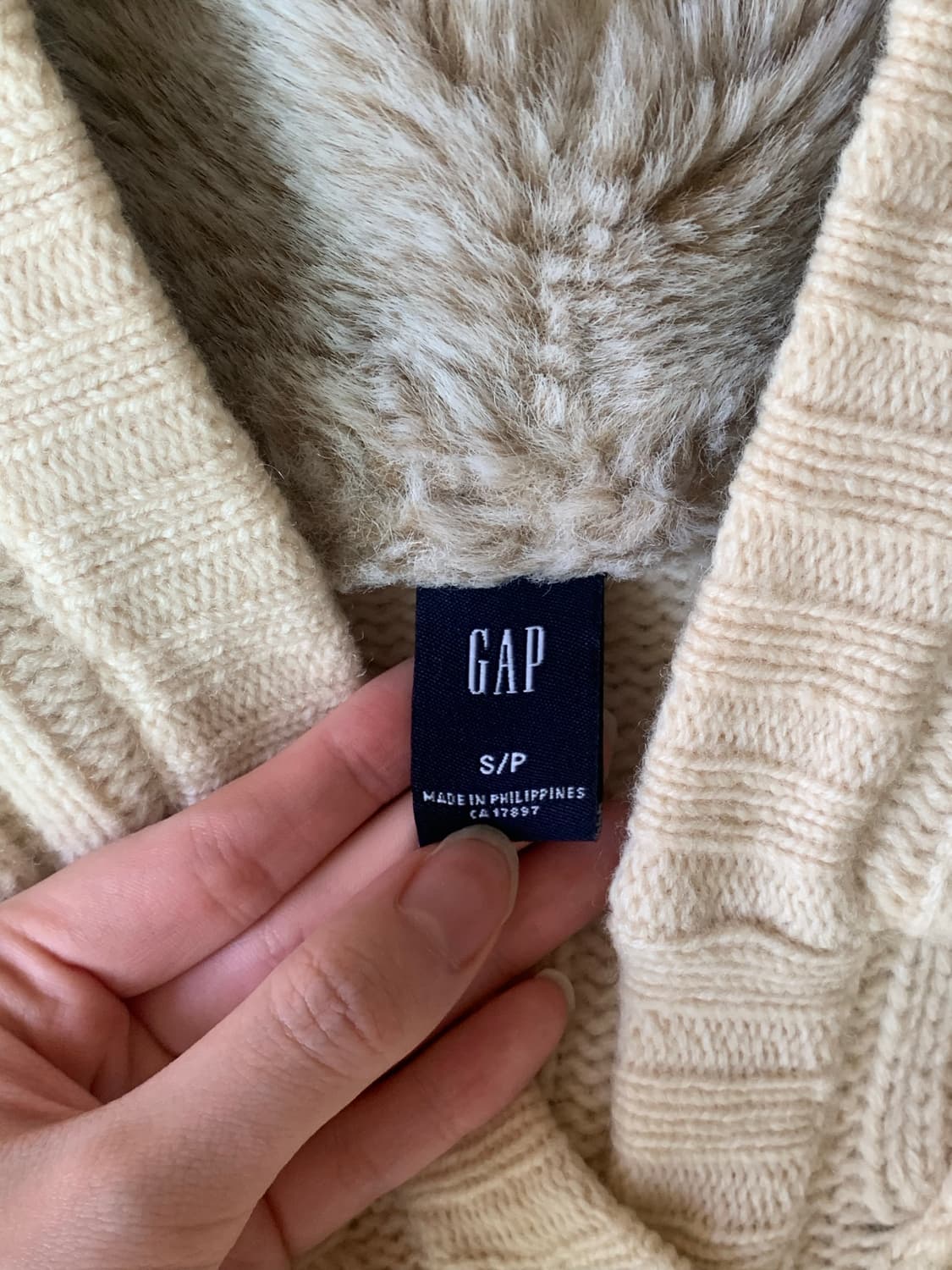 빈티지 GAP 니트 후드 상품이미지2