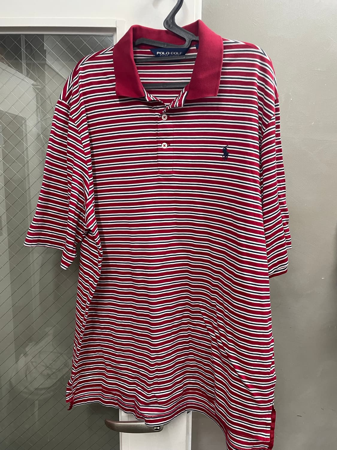 폴로 골프 랄프로렌 스트라이프 카라티 남성L 상품이미지1
