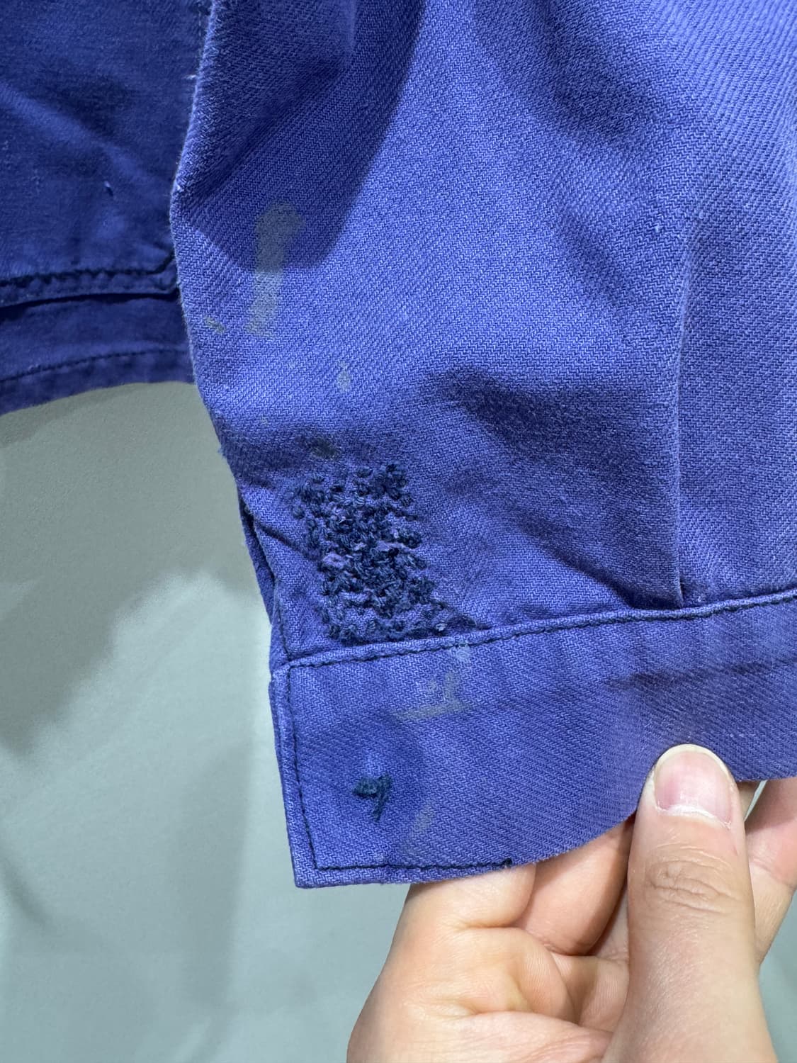 빈티지 코튼 프렌치 워크 자켓 상품이미지5