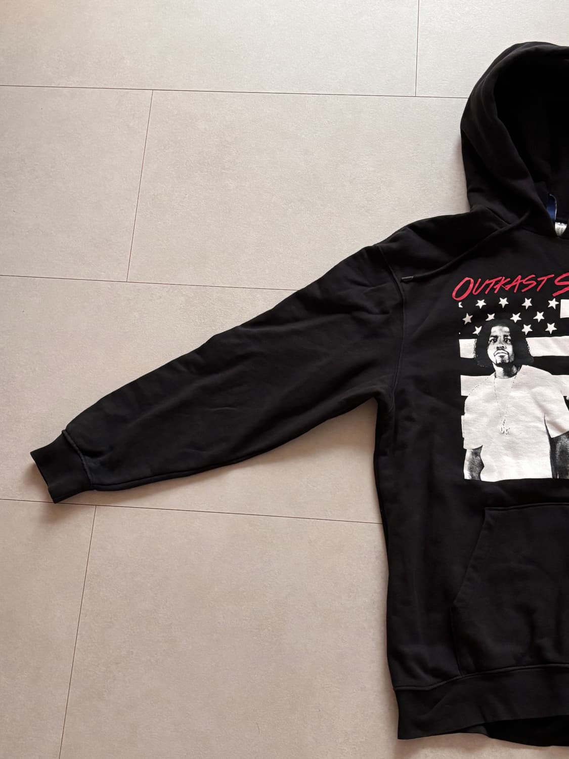 OutKast 프린팅 후드티 H&M 빈티지st 상품이미지3