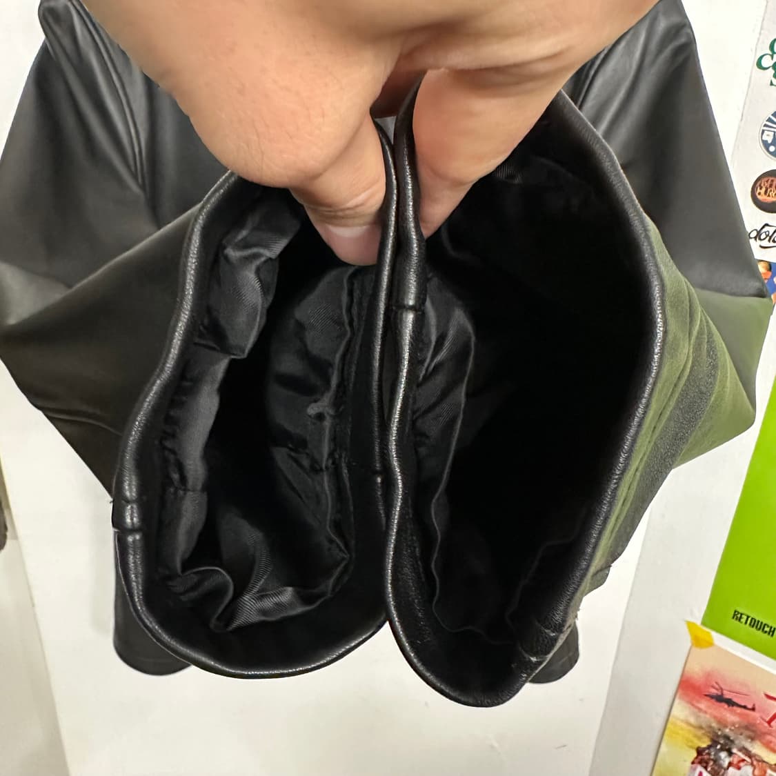 램레더 싱글라이더 자켓 상품이미지5