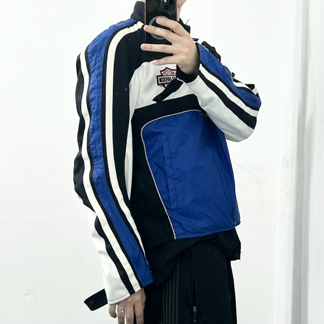 할리데이비슨 나일론 레이싱 자켓 상품이미지5