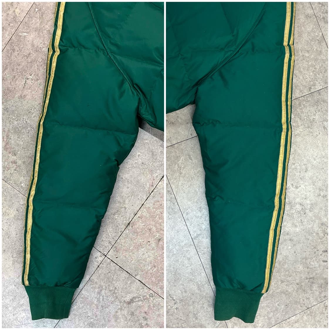 아디다스 올드스쿨 덕다운 패딩 자켓 그린 95 #csz2637 상품이미지7