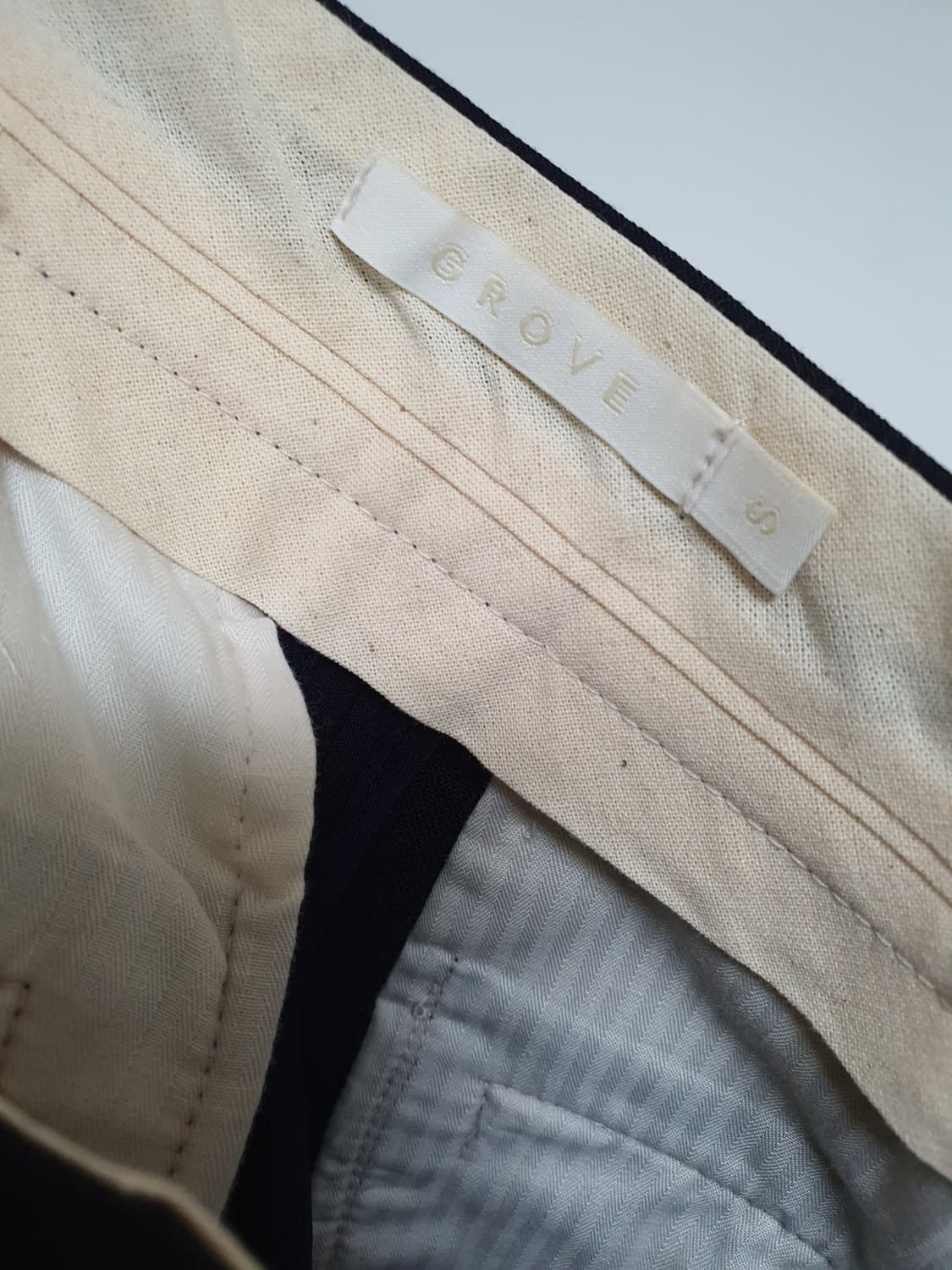 그로브 Grove 네이비 슬랙스 S사이즈 상품이미지3