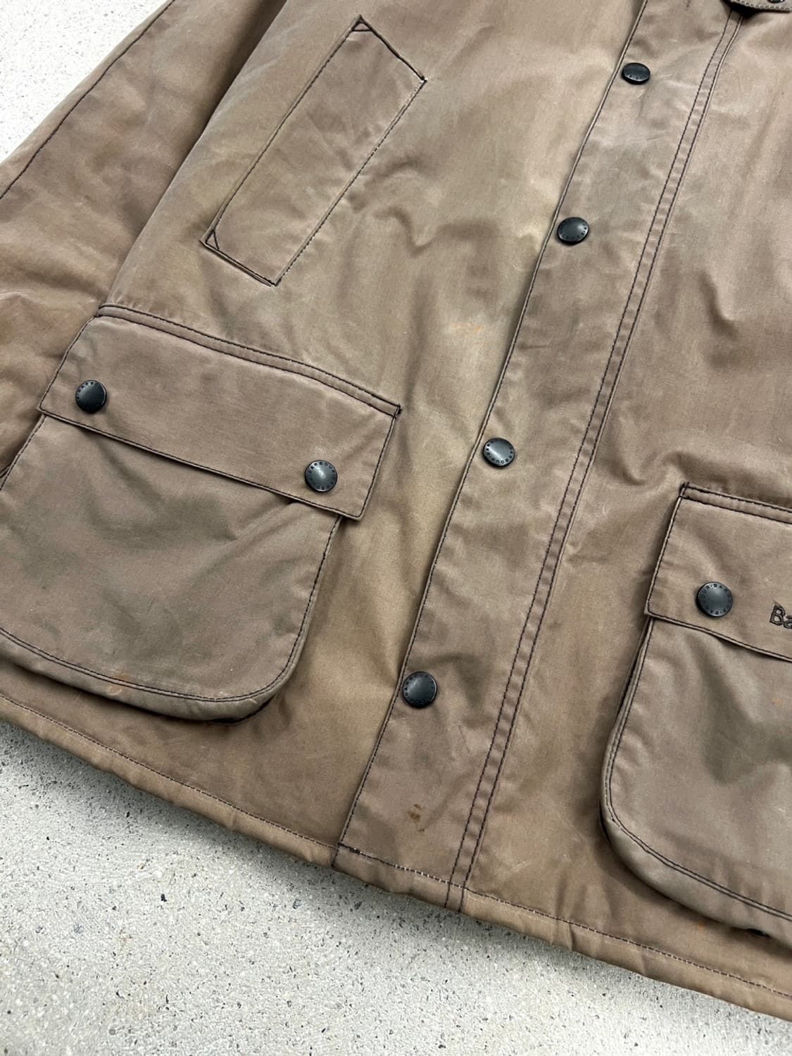 바버 X 팬톤 14SS ASHTONE 왁스 자켓 상품이미지6