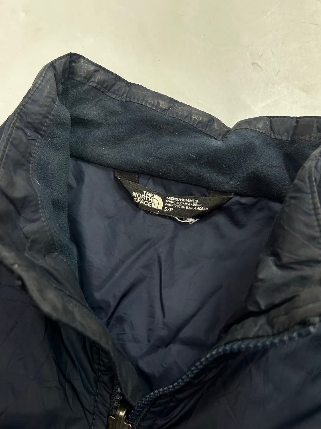 노스페이스 네이비 경량패딩 자켓 S 상품이미지5