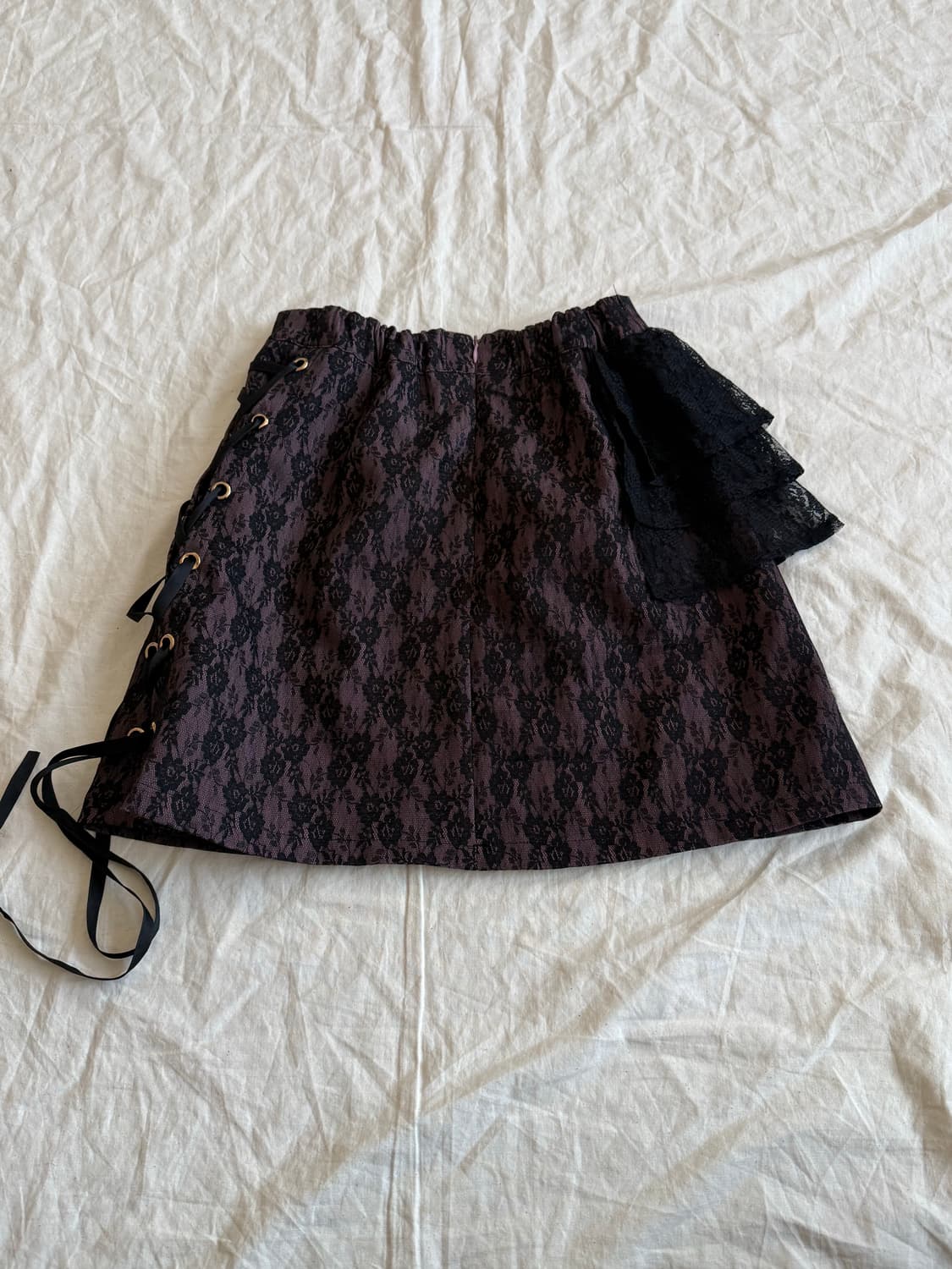 로지타 고스로리 지뢰계 고딕 오리엔탈 미니스커트 상품이미지5