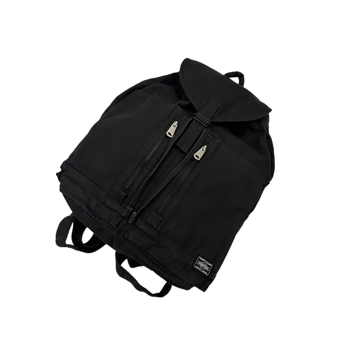 포터 헤링본 럭색 백팩 블랙 상품이미지1