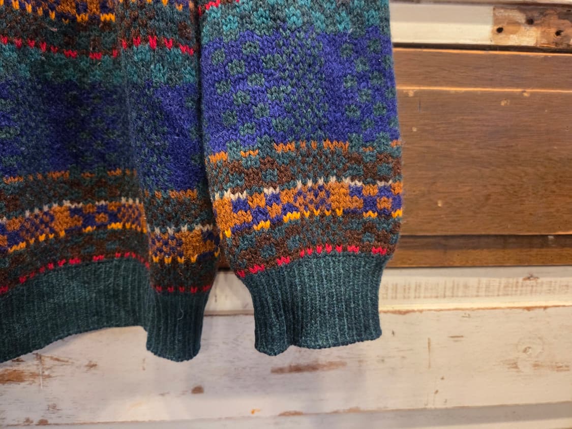 90'S 베네통 셔틀랜드울 니트 상품이미지3