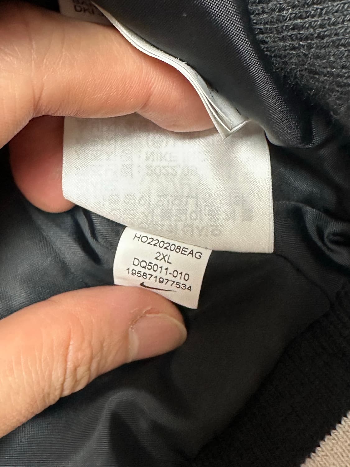 [2XL] 나이키 NSW 어센틱 바시티자켓-아시아 상품이미지3