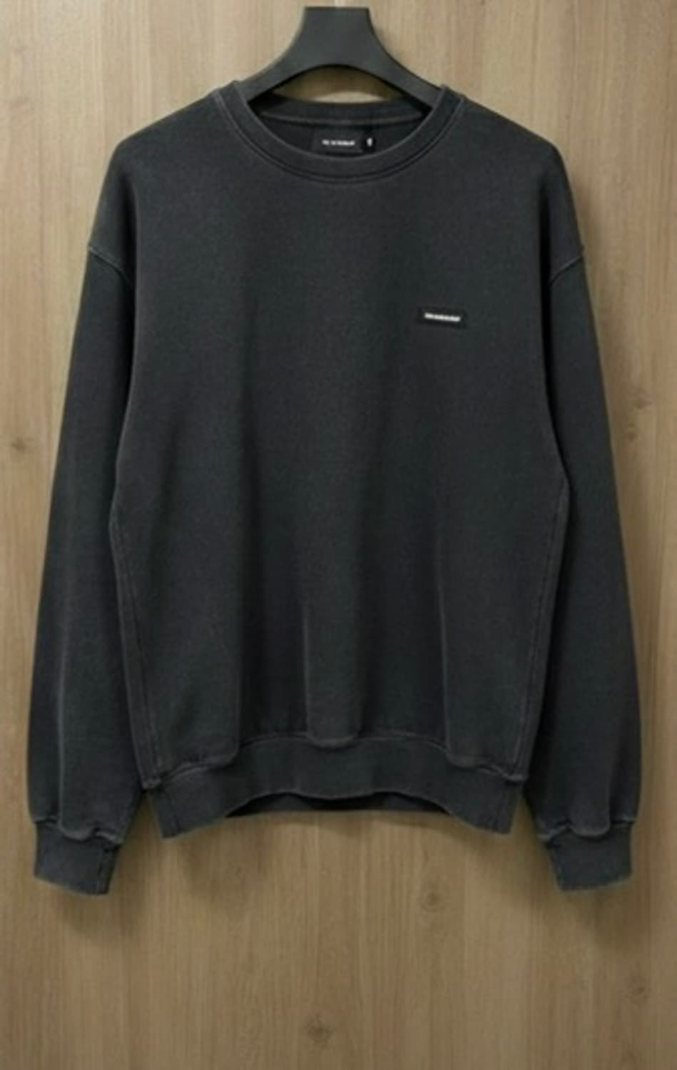 디스이즈네버댓 [정품] 맨투맨 자수 로고 블랙 스웻셔츠 L(100-105 상품이미지3