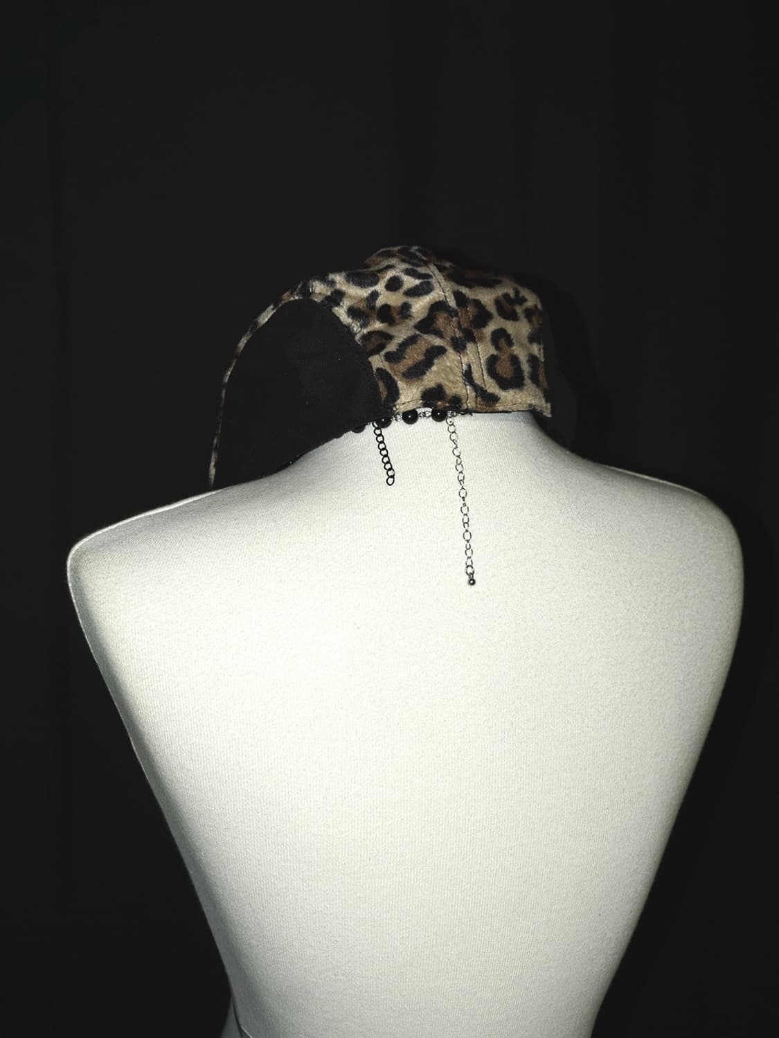 leopard suede hunting cap  상품이미지6