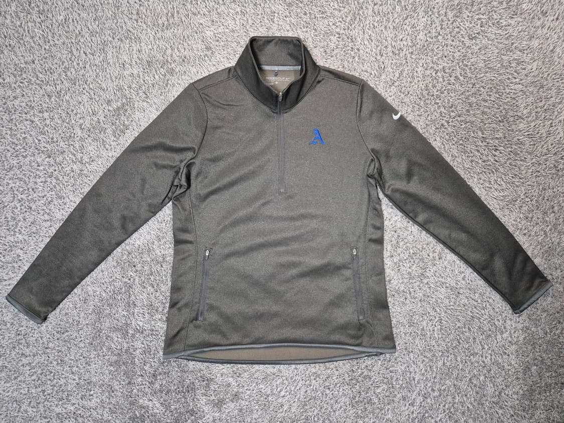 나이키 여성 써마핏 기모 하프 집업티 L 상품이미지1