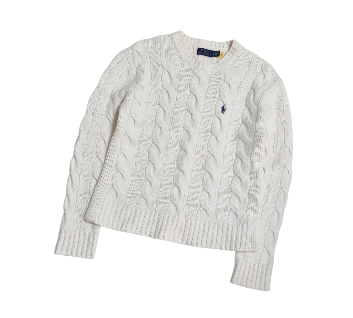 폴로 랄프로렌 꽈배기 울 니트 상품이미지1