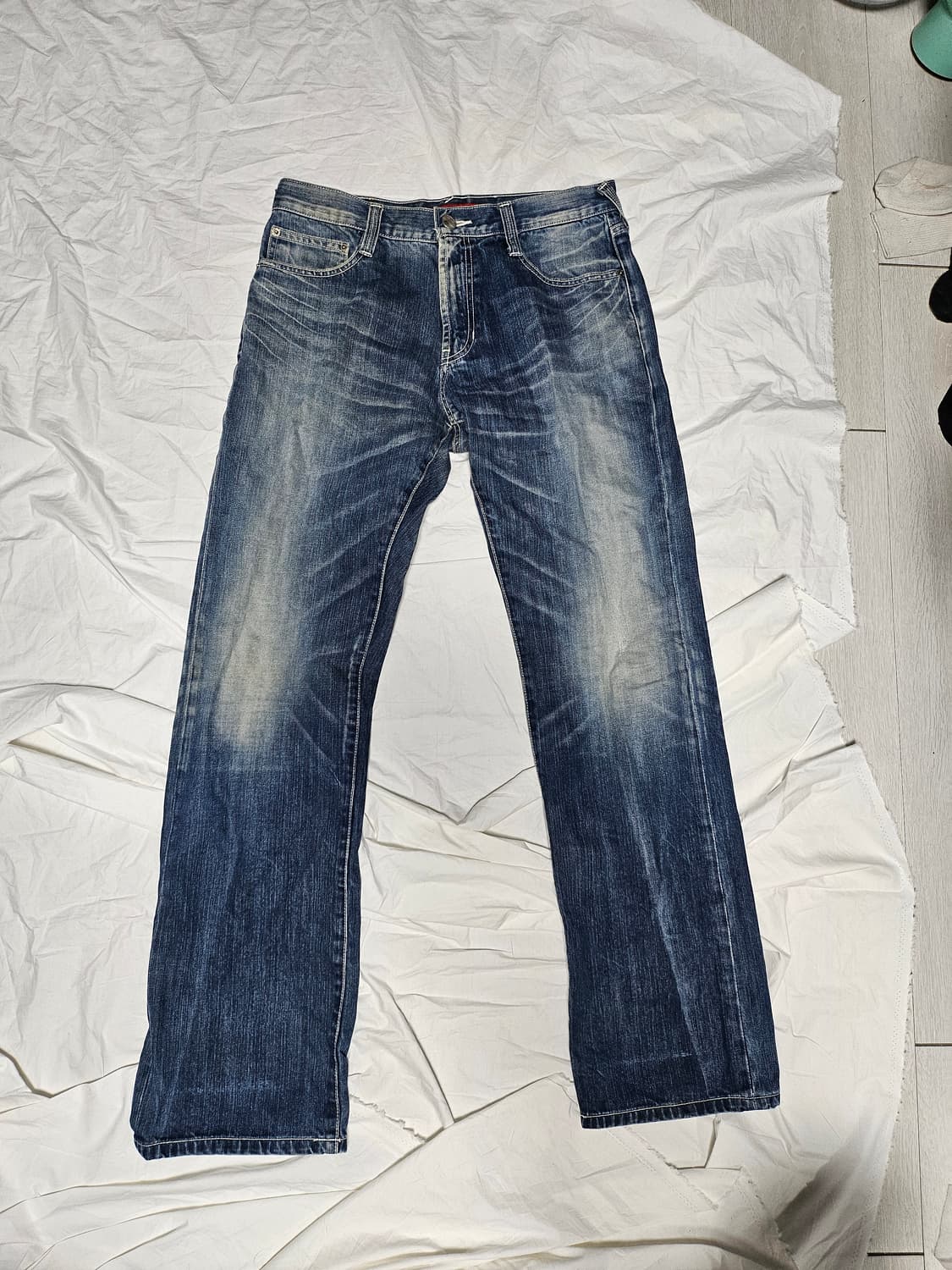 에비수 빈티지 워싱 데님 팬츠 30 상품이미지1