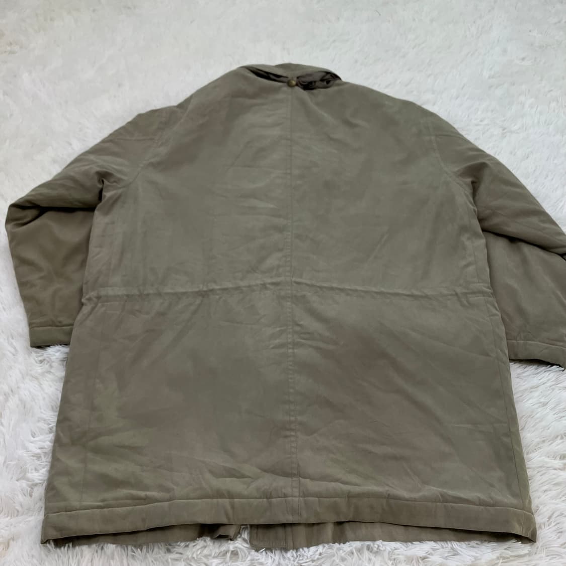 빈티지 로날드 베이지 롱 점퍼 851 y2k 스트릿 모리 갸루 일본빈티지 상품이미지3