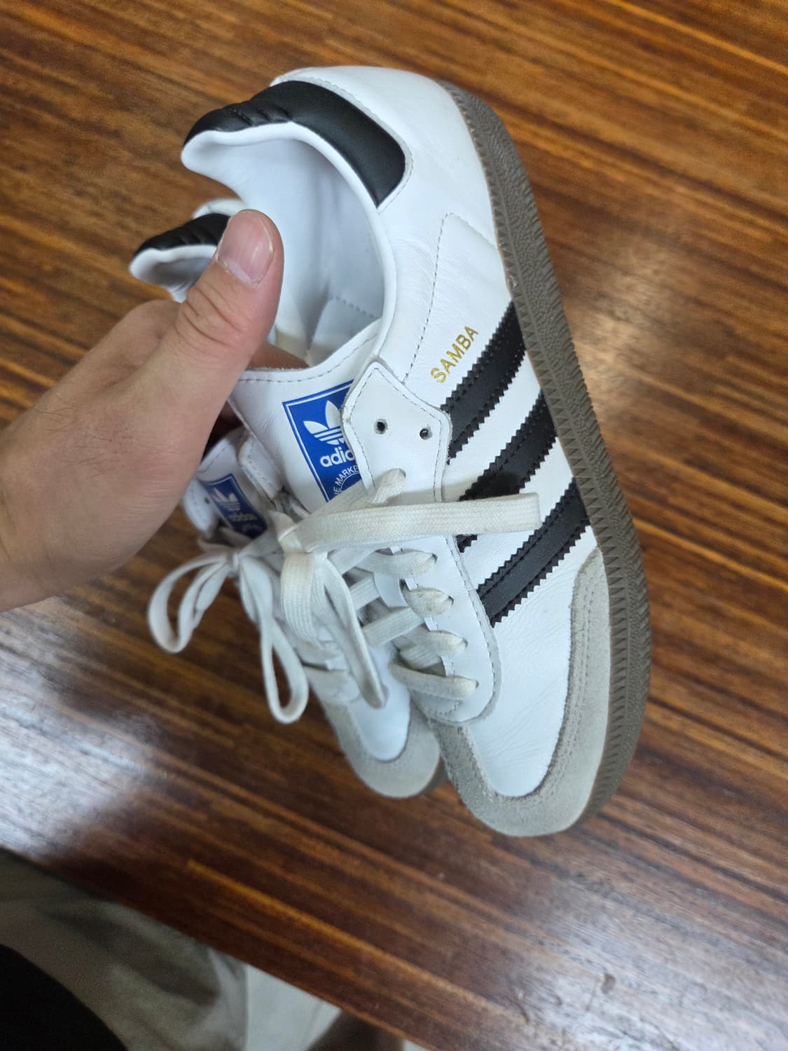 아디다스 삼바 화이트검 240 상품이미지8