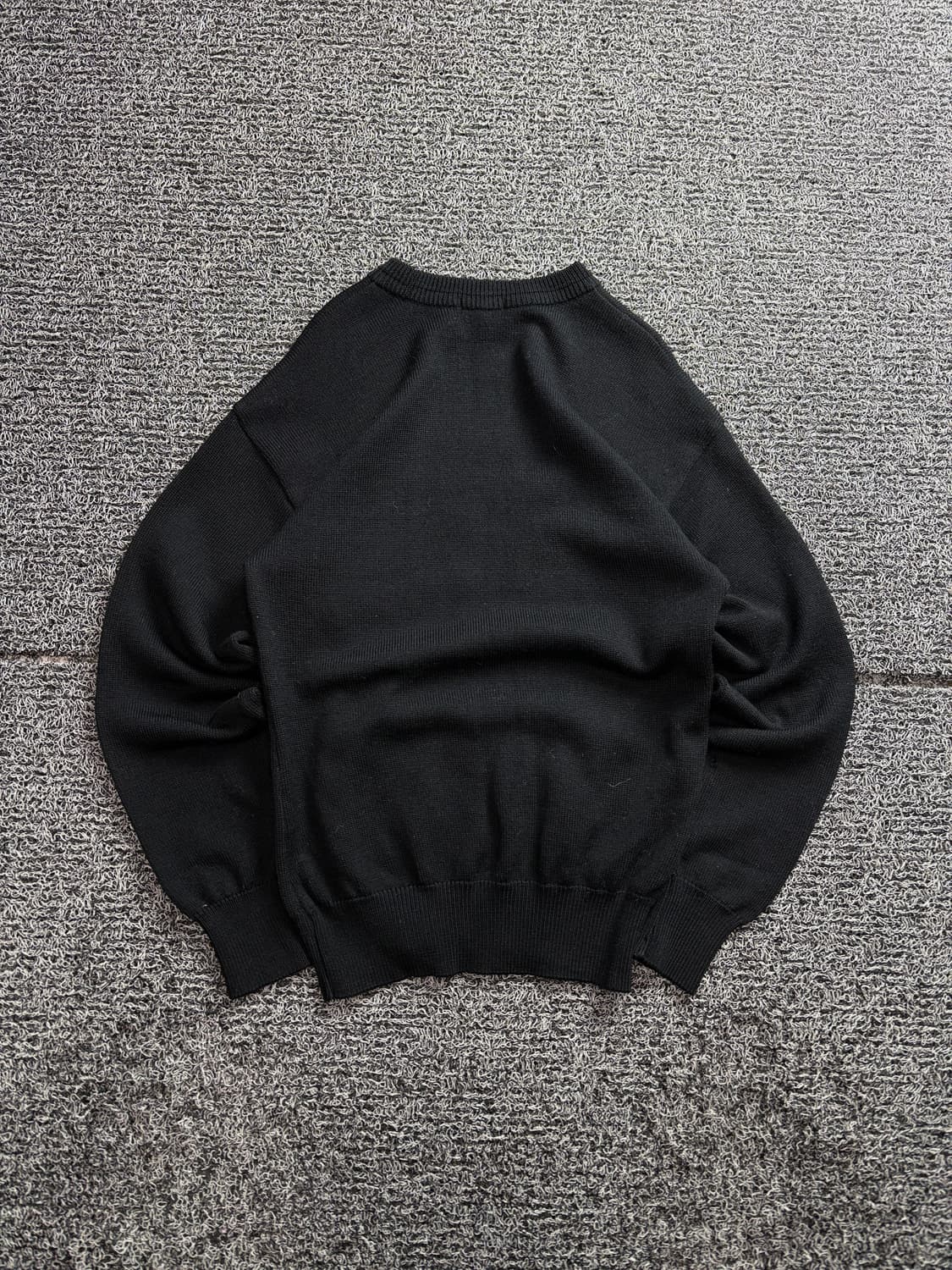 00s 발렌시아가 BB 자수로고 블랙 니트 2618 상품이미지4