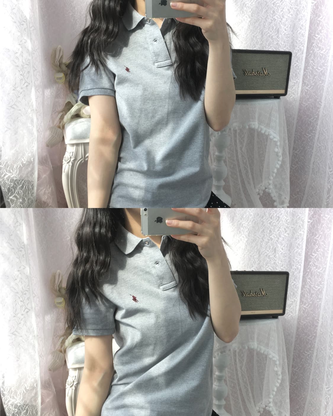 Polo grey pk tee 상품이미지2