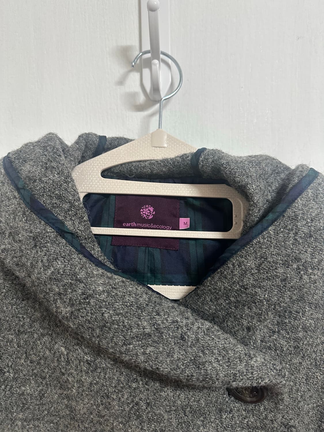 어스뮤직 그레이 코트 모리걸 도쿄걸 상품이미지3