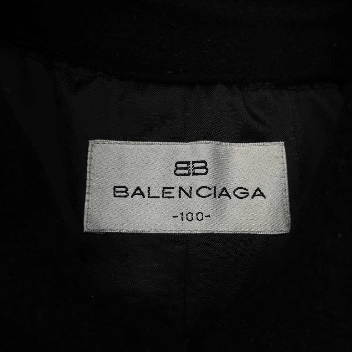 100 발레시아가 체크 카라 자켓 상품이미지4