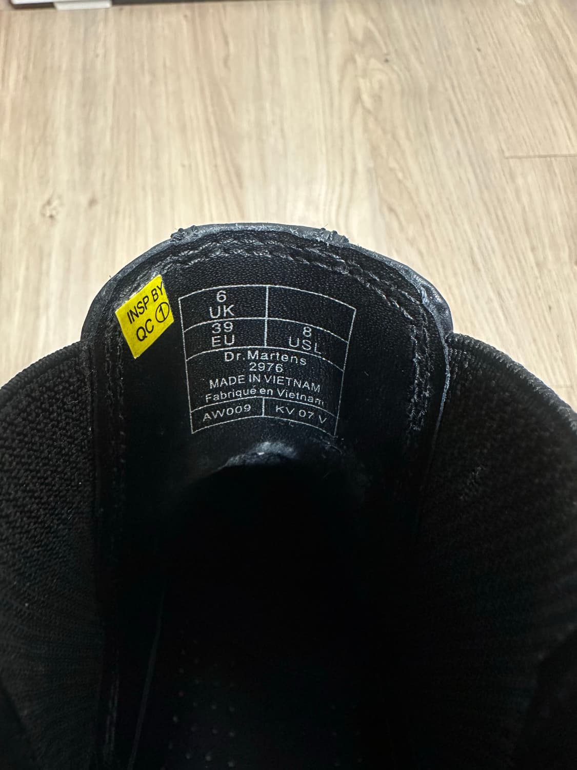 닥터마틴 2976 250사이즈 1회 착용 상품이미지5